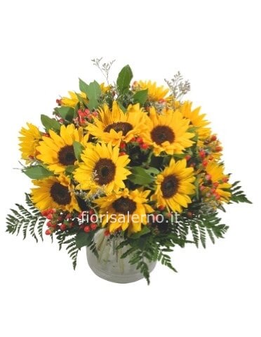 Bouquet 9 girasoli