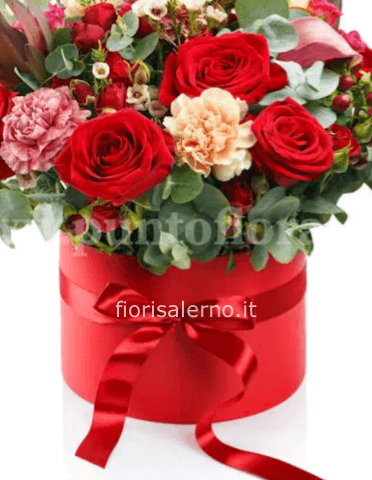 Fiori in flower box vari colori