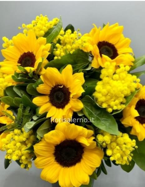 Girasoli e mimosa